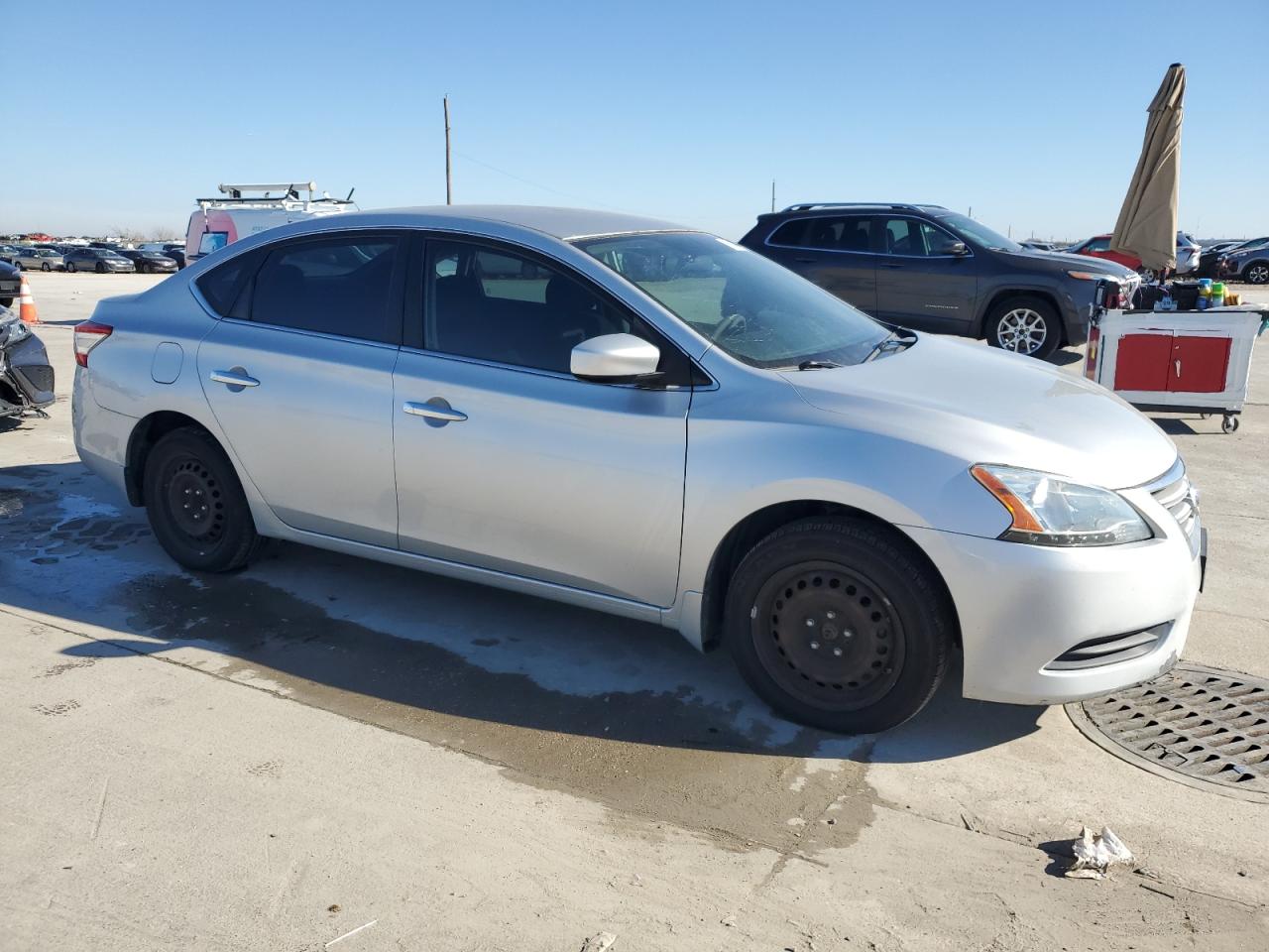 Lot #3044380729 2015 NISSAN SENTRA S