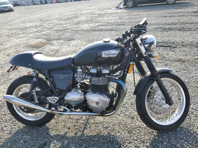 TRIUMPH MOTORCYCLE THRUXTON 1 2010 black  gas SMT920K1XAT428179 photo #1