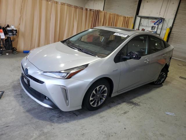 TOYOTA PRIUS NIGH 2022 silver  hybrid engine JTDKAMFU1N3180408 photo #1