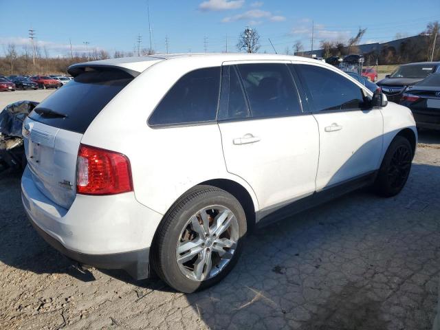 FORD EDGE SEL 2014 white  gas 2FMDK3J94EBA53649 photo #4
