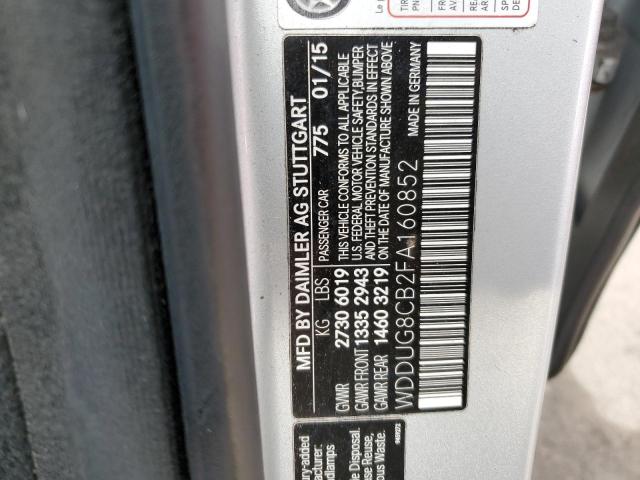 2015 MERCEDES-BENZ S 550 - WDDUG8CB2FA160852