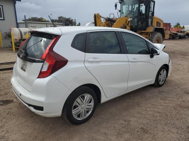 HONDA FIT LX 2019 white  gas 3HGGK5H40KM738895 photo #4