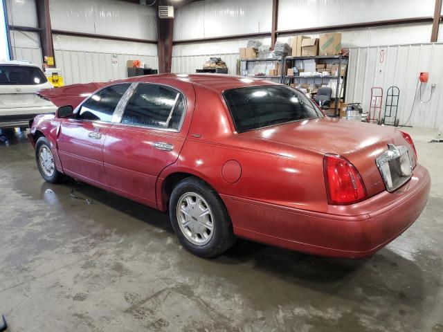 LINCOLN TOWN CAR S 1999 red sedan 4d gas 1LNHM82W3XY706734 photo #3