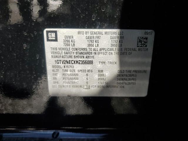 2017 GMC SIERRA K15 - 1GTV2NECXHZ356088