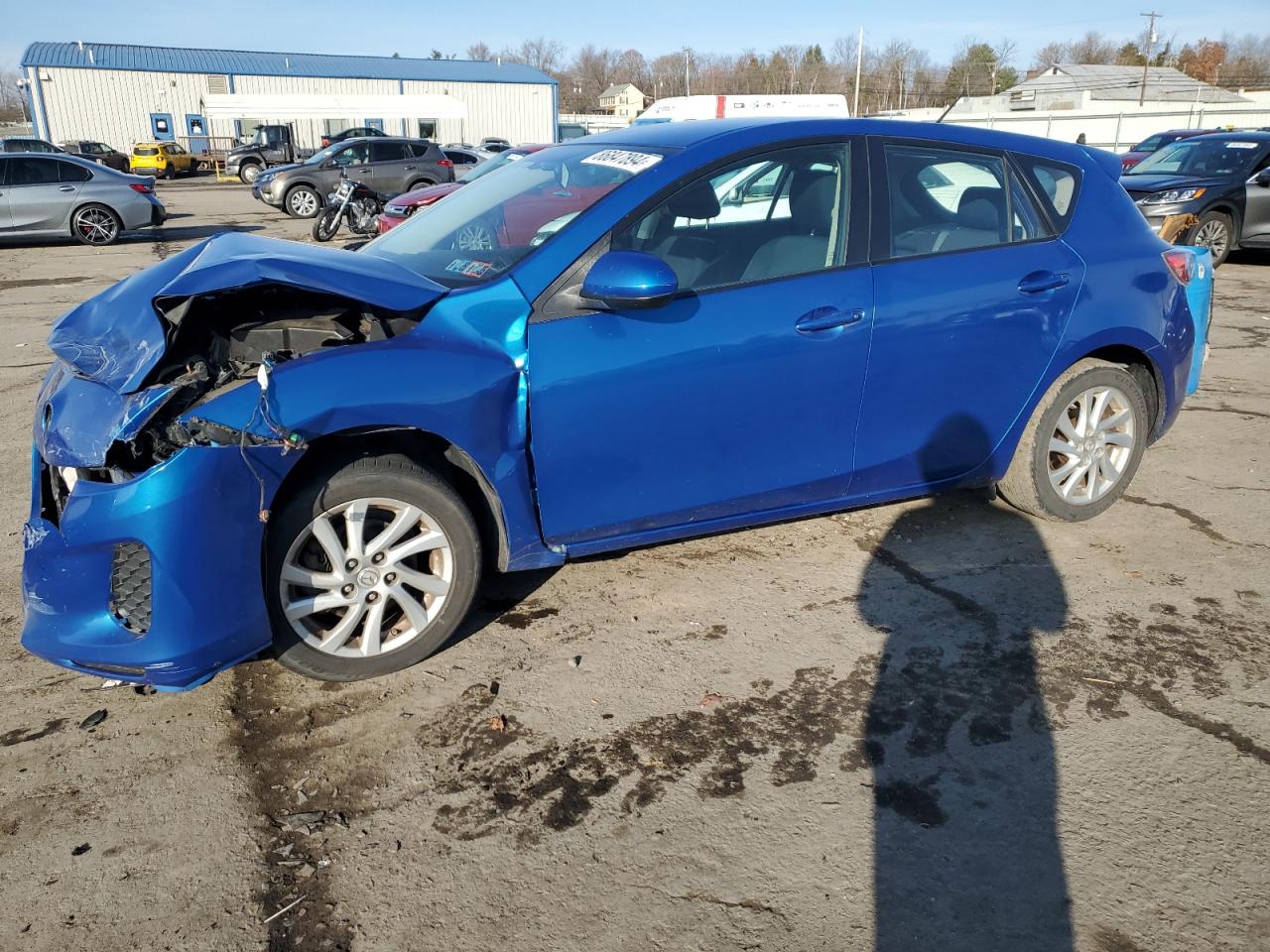 Lot #3045789699 2012 MAZDA 3 I