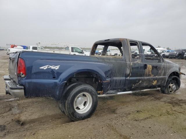 FORD F350 SUPER 2003 blue  diesel 1FTWX33P43EC13685 photo #4