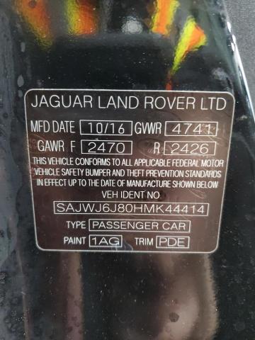 2017 JAGUAR F-TYPE SVR SAJWJ6J80HMK44414