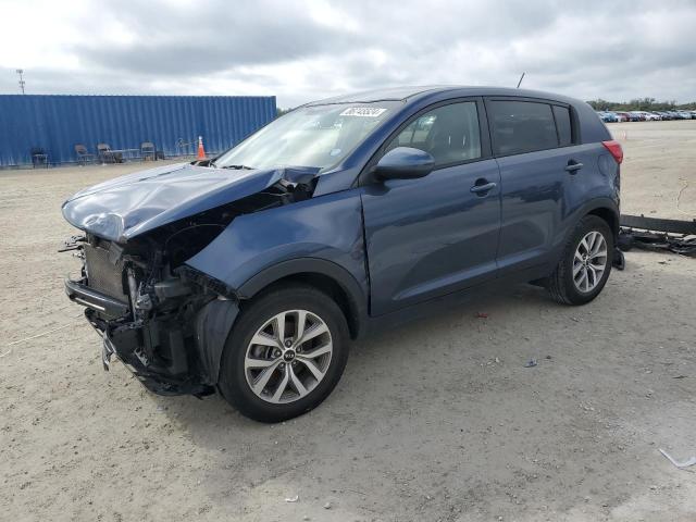 KIA SPORTAGE L 2016 blue  gas KNDPB3AC6G7796869 photo #1