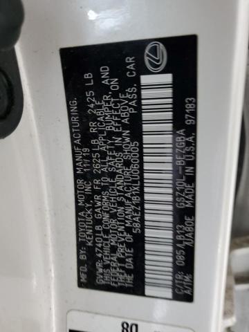 2020 LEXUS ES 350 LUX - 58AEZ1B1XLU060005