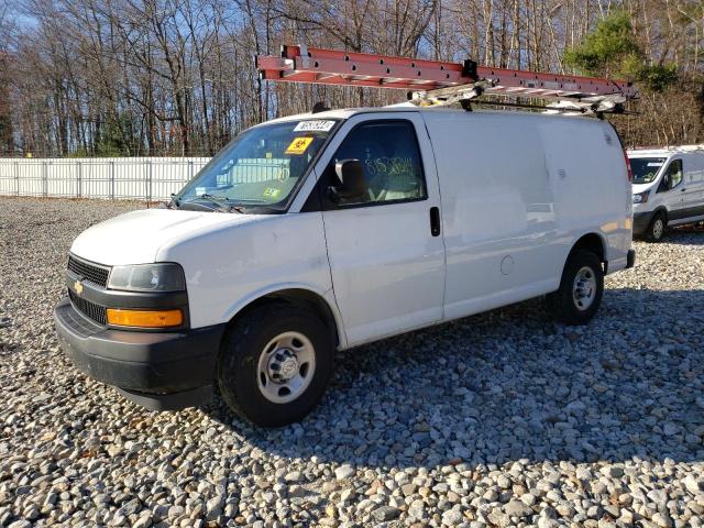 CHEVROLET EXPRESS G2 2019 white  flexible fuel 1GCWGAFG0K1229047 photo #1