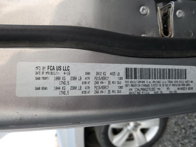 2016 JEEP PATRIOT SP - 1C4NJPBB4GD751955