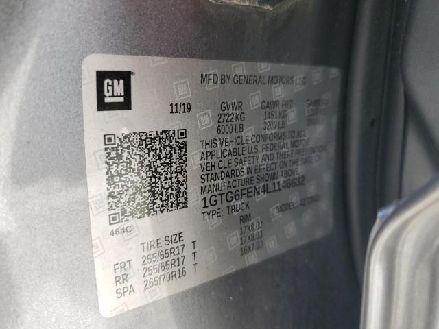 2020 GMC CANYON ALL 1GTG6FEN4L1146632