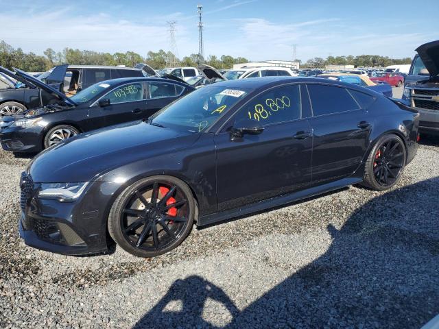 AUDI RS7 2015 black  gas WUAW2AFC0FN900875 photo #1