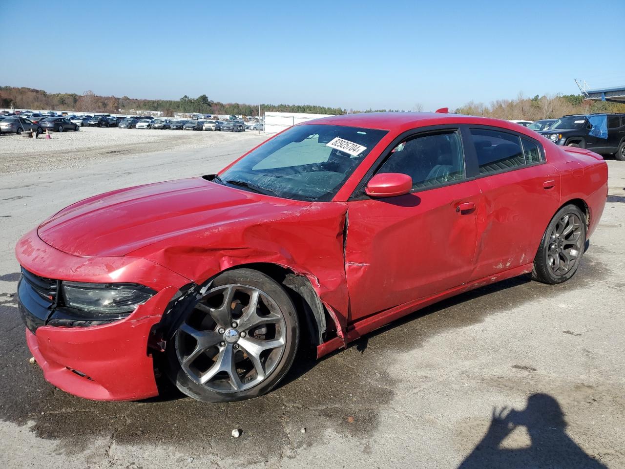 Lot #3029345686 2015 DODGE CHARGER SX