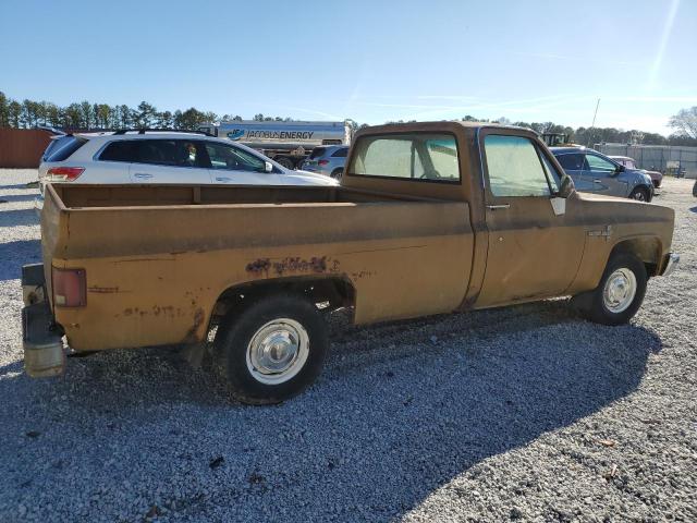 CHEVROLET C10 1985 tan  gas 2GCDC14N8F1126771 photo #4