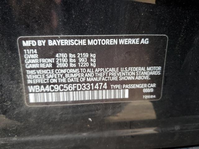 VIN WBA4C9C56FD331474 2015 BMW 4 SERIES no.13