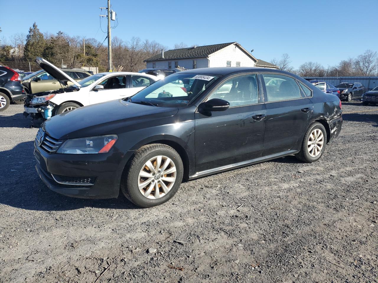 Lot #3024916418 2012 VOLKSWAGEN PASSAT S