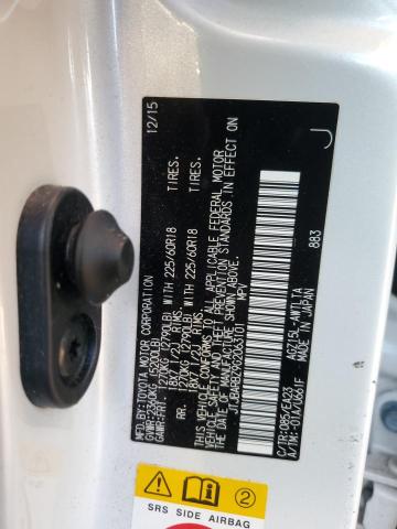 2016 LEXUS NX 200T BA - JTJBARBZ9G2063101