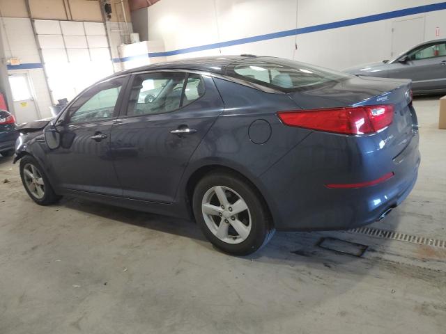 KIA OPTIMA LX 2015 charcoal  gas KNAGM4A76F5548499 photo #3