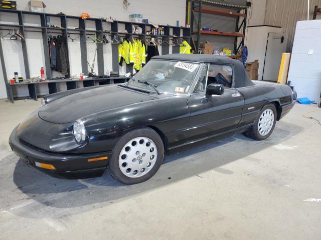 ALFA ROMEO SPIDER VEL 1991 black  gas ZARBB32N5M6008519 photo #1