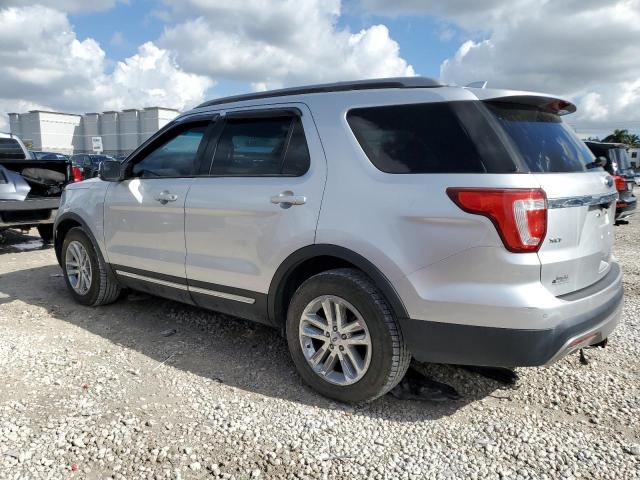 FORD EXPLORER X 2017 silver 4dr spor gas 1FM5K7D84HGA66848 photo #3