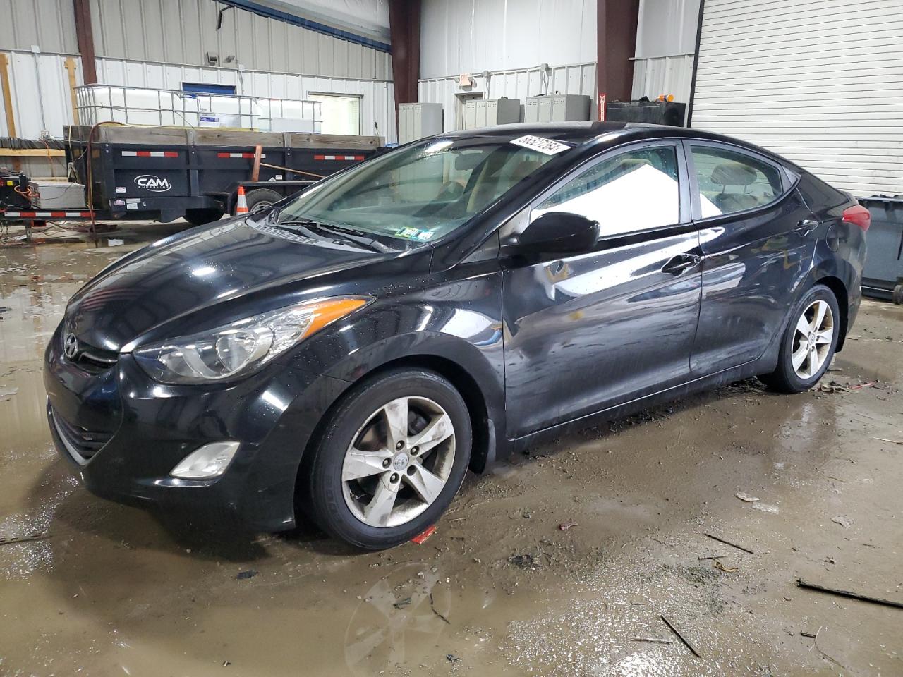 Lot #3034397107 2012 HYUNDAI ELANTRA GL