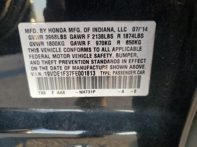 2015 ACURA ILX 20 19VDE1F37FE001813