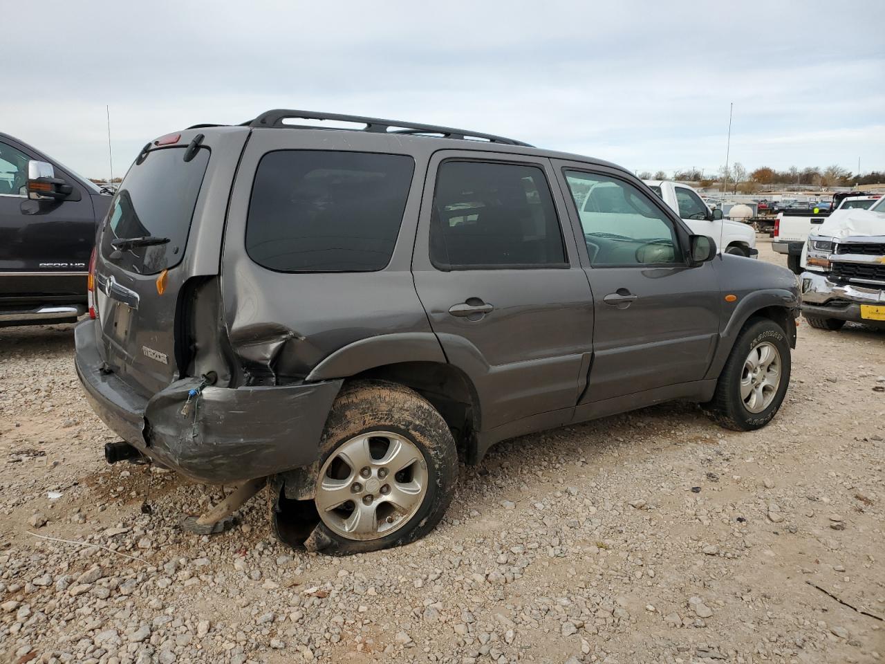 Lot #3034487756 2003 MAZDA TRIBUTE LX