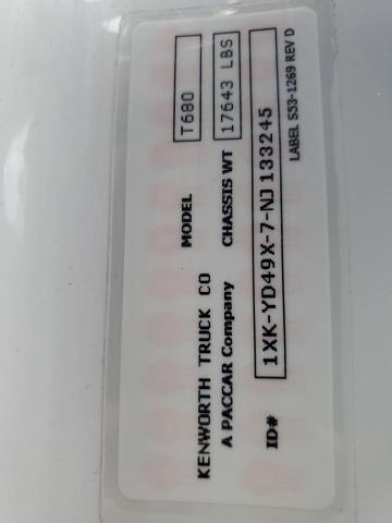 2022 KENWORTH CONSTRUCTI #3292311311