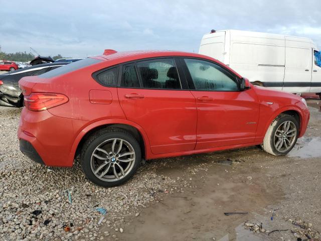 BMW X4 XDRIVE3 2015 red  gas 5UXXW5C5XF0E87512 photo #4