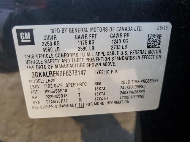 2015 GMC TERRAIN SL - 2GKALREK9F6373147