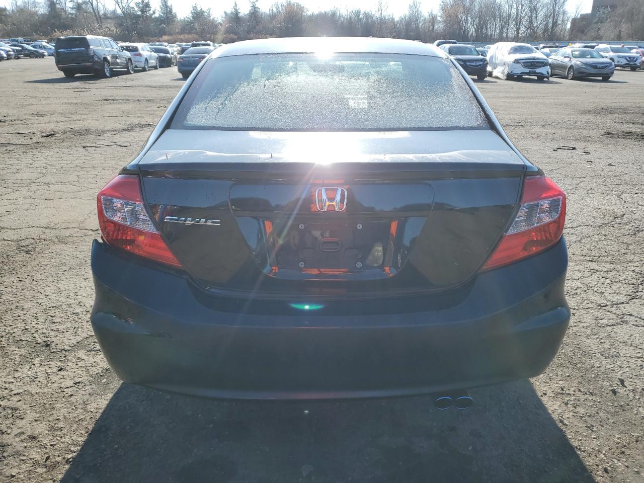 Lot #3034279155 2012 HONDA CIVIC LX