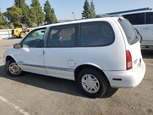 NISSAN QUEST XE 1997 white  gas 4N2DN1111VD812842 photo #3