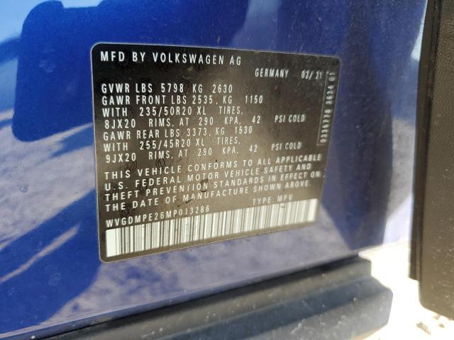2021 VOLKSWAGEN ID.4 FIRST - WVGDMPE26MP013286