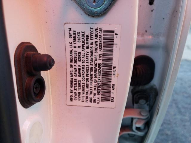 2015 HONDA CIVIC EX - 19XFB2F8XFE002495