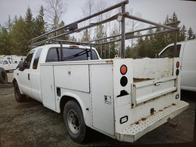 FORD F250 SUPER 2004 white 4dr ext gas 1FTNX20L04EA08664 photo #3