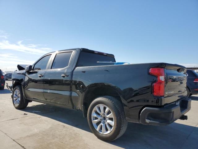 CHEVROLET SILVERADO 2021 black  gas 3GCPWBEK9MG242418 photo #3