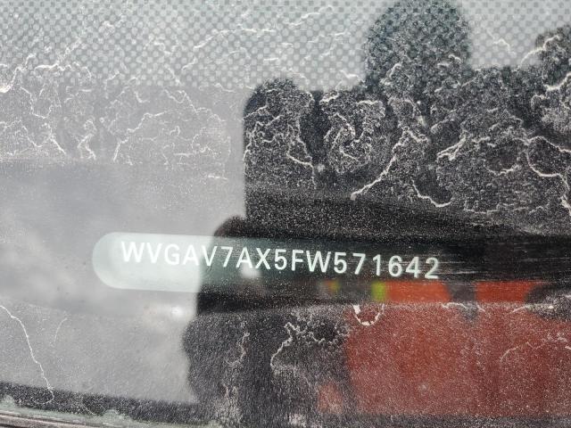 2015 VOLKSWAGEN TIGUAN S - WVGAV7AX5FW571642