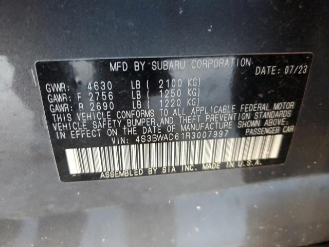 2024 SUBARU LEGACY PRE - 4S3BWAD61R3007997