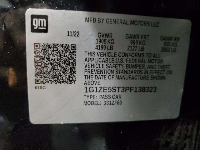 2023 CHEVROLET MALIBU PRE - 1G1ZE5ST3PF138323