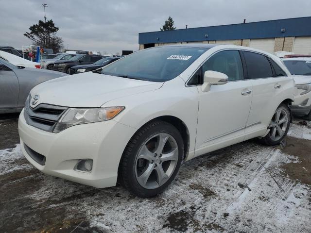 TOYOTA VENZA LE 2014 white  gas 4T3BK3BB4EU106974 photo #1