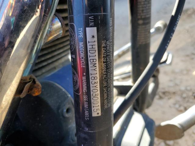 2003 HARLEY-DAVIDSON FLSTF 1HD1BMY183Y030015