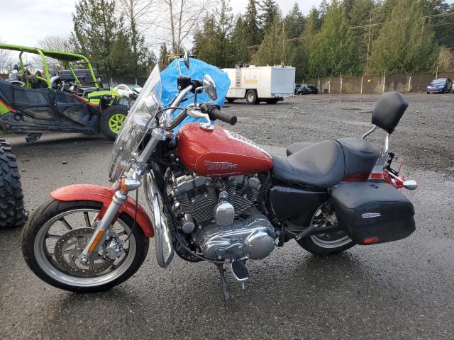 HARLEY-DAVIDSON XL1200 T 2014 red road/str gas 1HD1LL329EC439499 photo #4