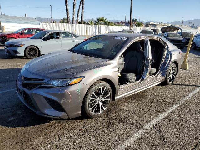 TOYOTA CAMRY L 2018 gray  gas 4T1B11HK3JU034344 photo #1