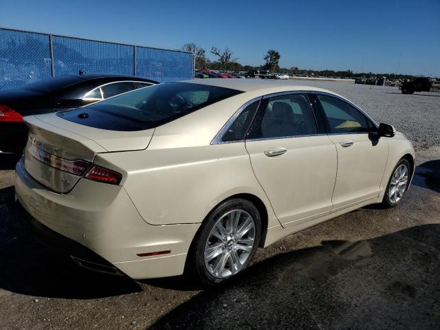 LINCOLN MKZ HYBRID 2016 beige  hybrid engine 3LN6L2LUXGR626916 photo #4