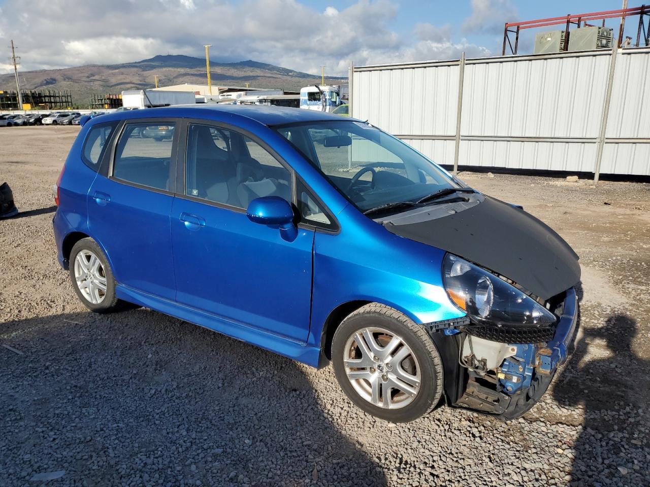 Lot #3033317802 2008 HONDA FIT SPORT