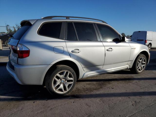 BMW X3 3.0SI 2008 silver  gas WBXPC934X8WJ12793 photo #4