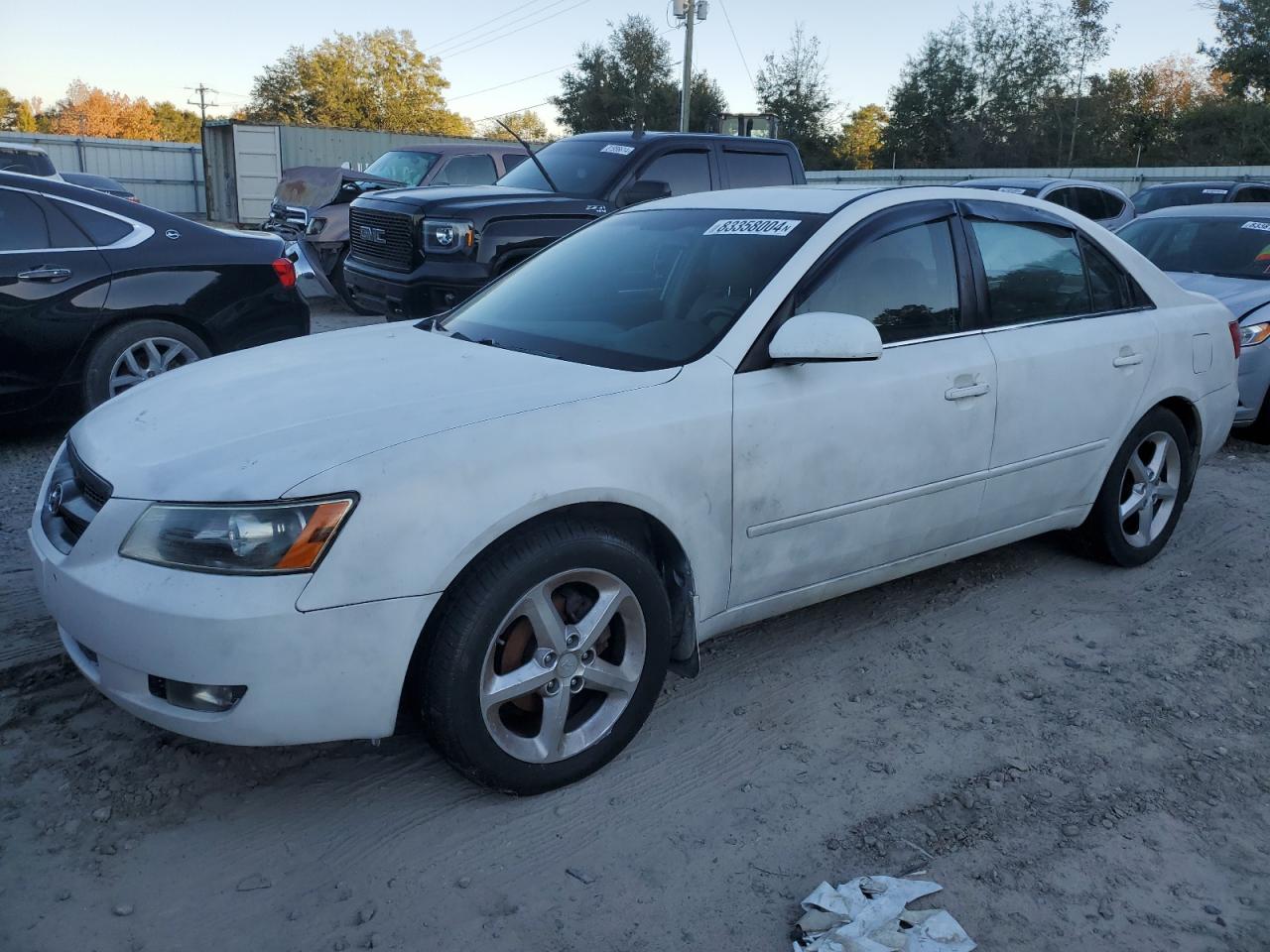 Lot #3022818354 2007 HYUNDAI SONATA GLS