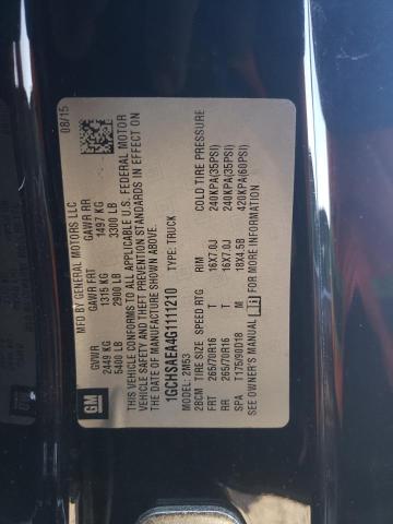 2016 CHEVROLET COLORADO - 1GCHSAEA4G1111210