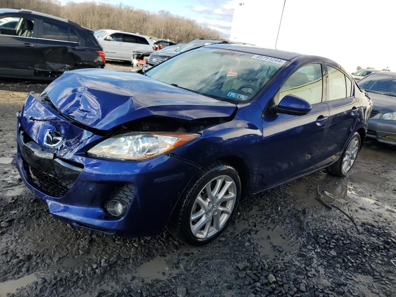 Lot #3044480751 2012 MAZDA 3 S